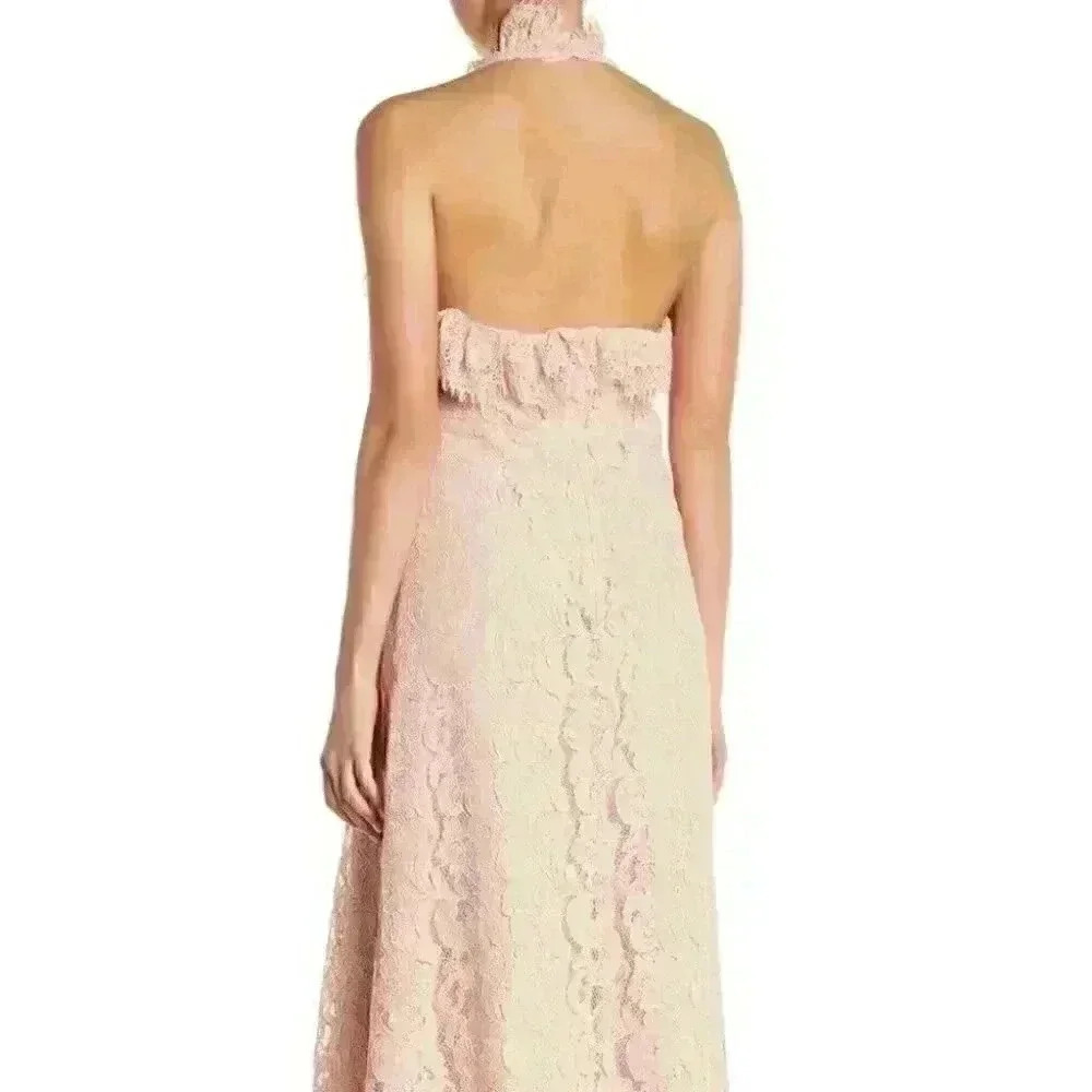 NEW! Nanette Lepore Women’s 6 Lace Halter Dress NWT $169 - Picture 2 of 4